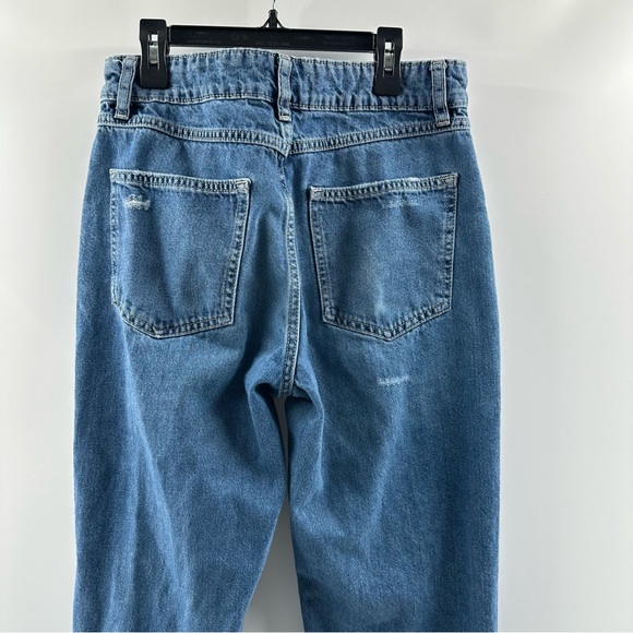 Forever 21 Medium Wash Mom Jeans – Size 28, Zipper Fly - Picture 10 of 10